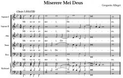 Miserere Allegri