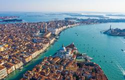 View of the Grand Canal, Basilica Santa Maria della Salute and San Marco Square