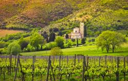 The Abbey of Sant’Antimo near Montalcino