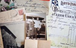 Letters and documents from relatives who emigrated to America