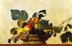 Basket of Fruit, Caravaggio