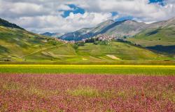 Pian Grande summer landscape