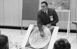 Rocco Petrone, director of the Apollo program at NASA