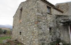 Majella stone, 1900s olive mill with garden in a peaceful location with distant sea view. 3