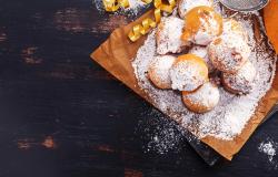 Fritole typical Carnival dessert from Venice