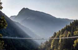 Tibetan bridge Valtellina