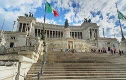 Vittoriano monument in Rome