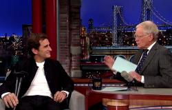 Alex Zanardi David Letterman Show