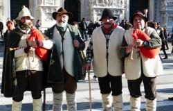 Zampognari players in Italy