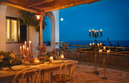 Terrace at Hotel Santa Caterina