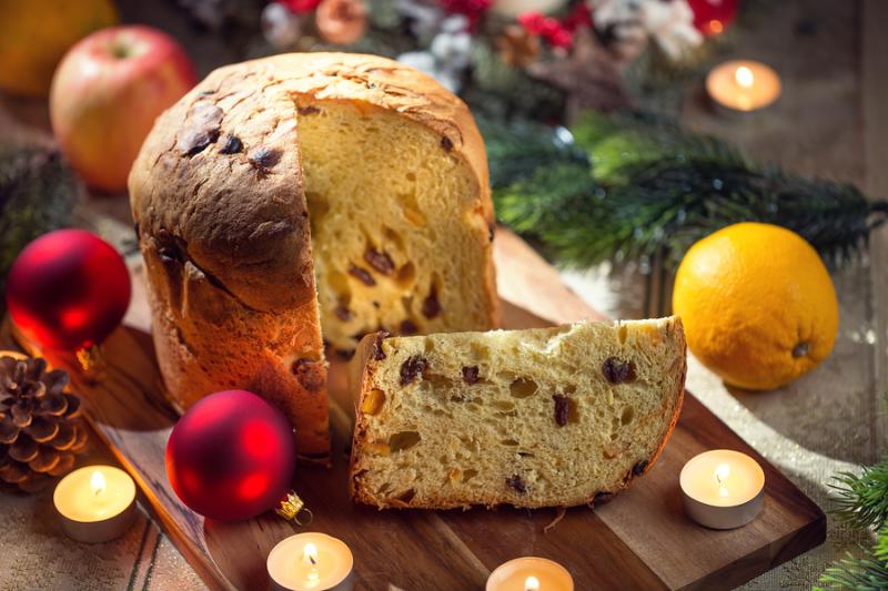 Panettone Christmas cake