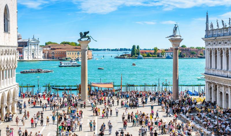 St. Mark's Square in Venice Italy