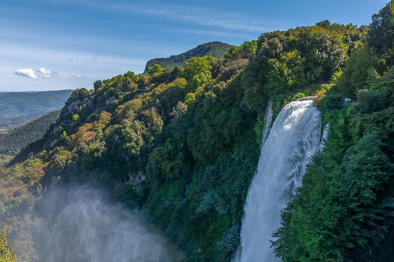 Marmore Waterfall Umbria Italy