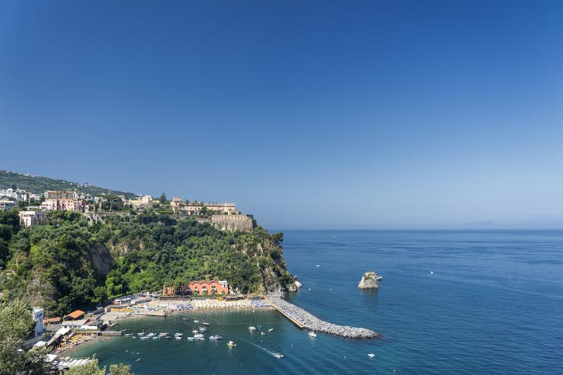 The sea at Vico Equense