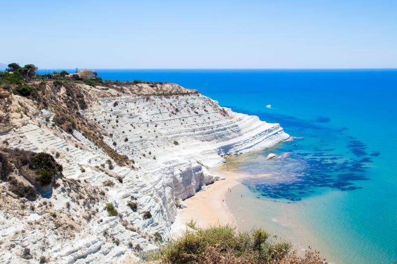 Scala dei Turchi beach in Sicily