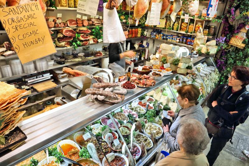 marketplace in florence