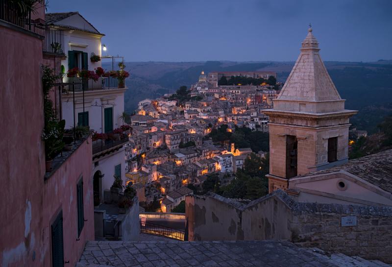 ragusa at dawn