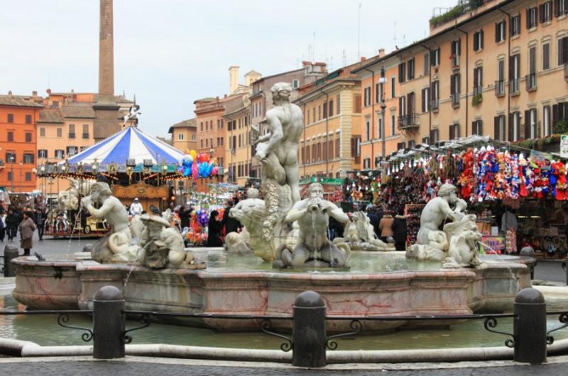 Christmas Market in Navona Square