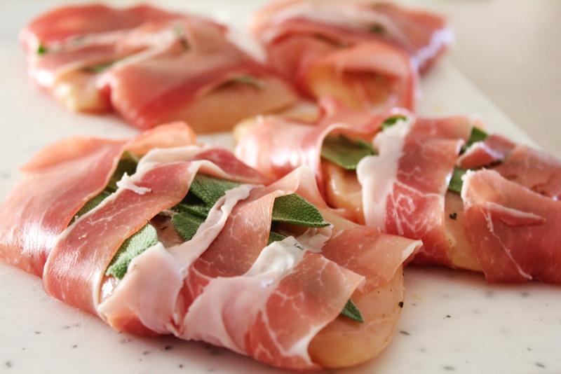 chicken saltimbocca