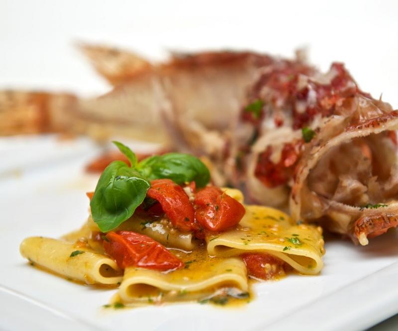 scorpion fish pasta