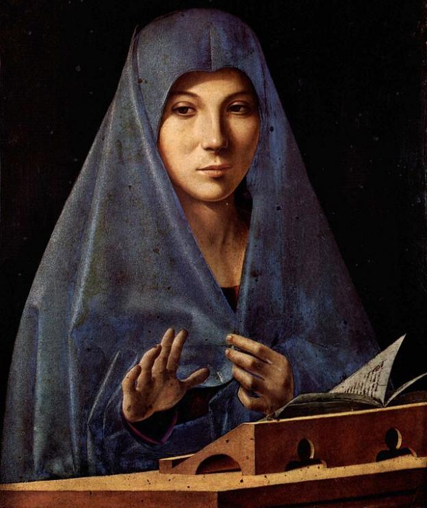 Virgin Annunciate, Antonello da Messina