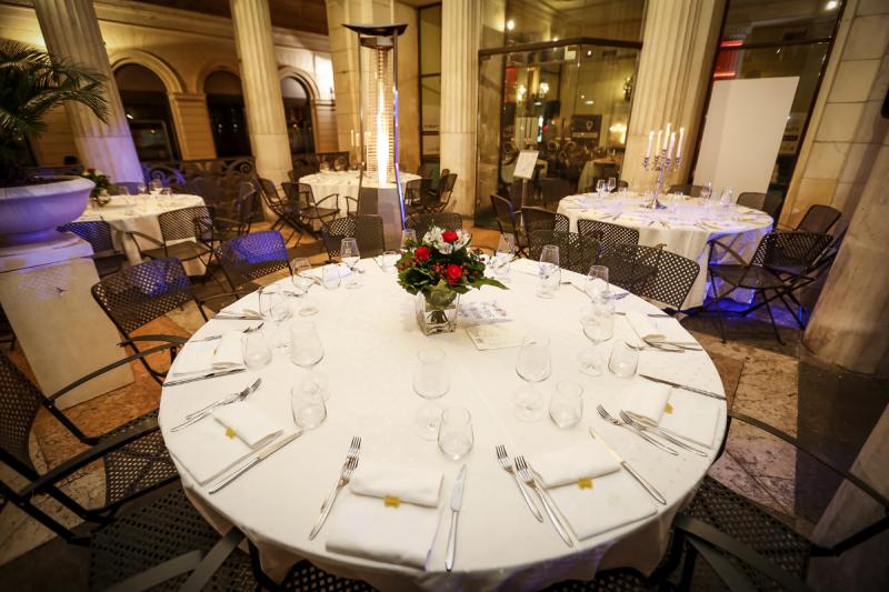 The restaurant at historic Caffé Pedrocchi in Padua