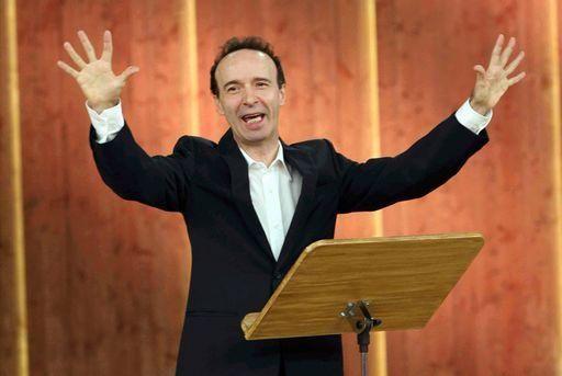 Roberto Benigni reading the Costituzione italiana