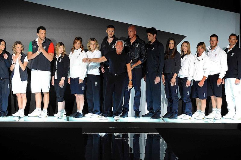 Armani's Olympic Uniforms