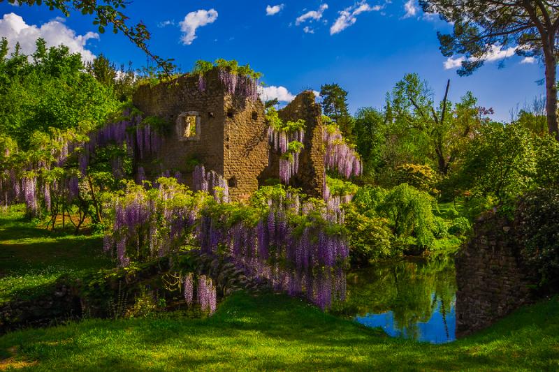 Garden of Ninfa Sermoneta Italy