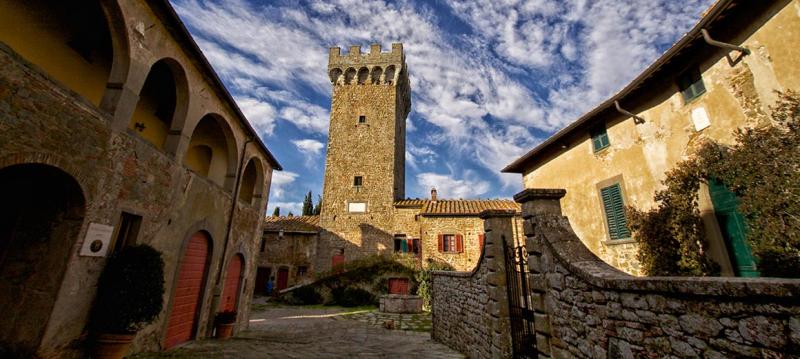 Medieval village of Gargonza Tuscany