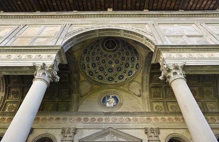 pazzi loggia santa croce florence 