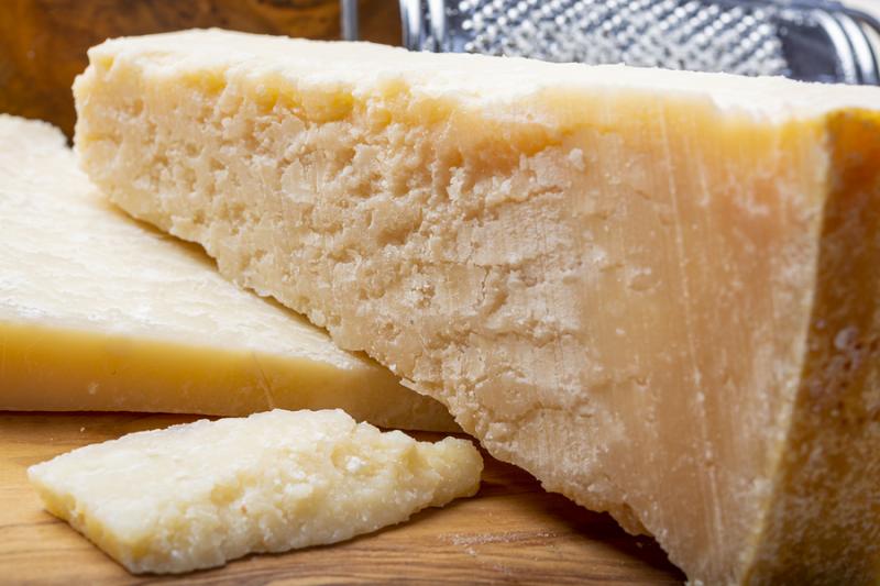 Piece of Parmigiano Reggiano