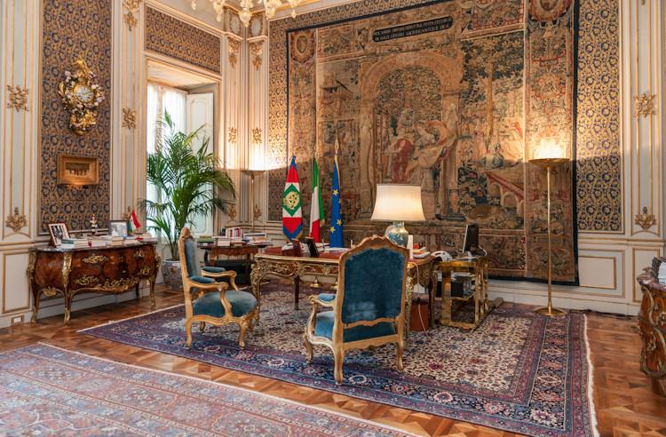 The President's Room inside the Quirinale