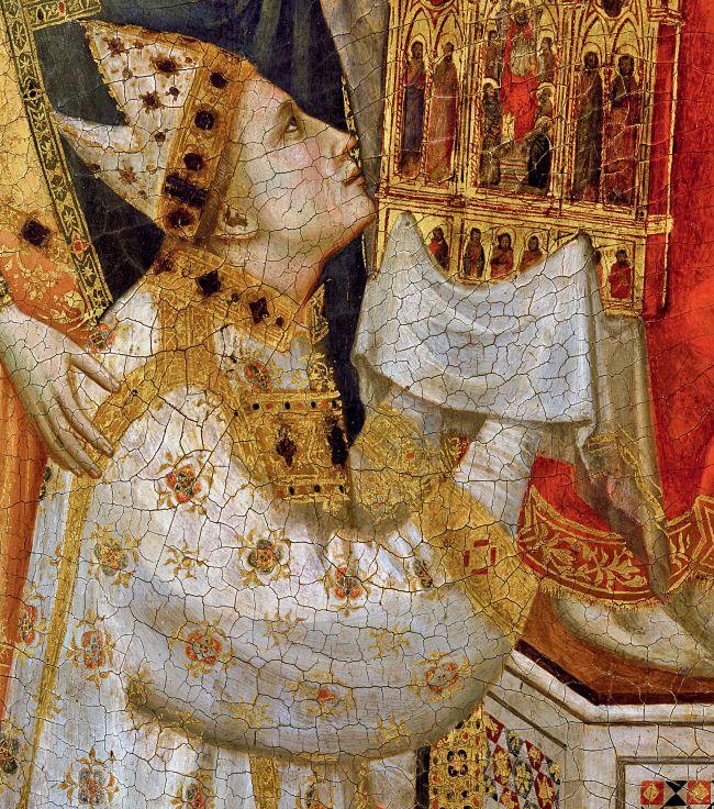 Stefaneschi polyptych, detail  