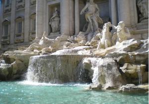 trevi fountain