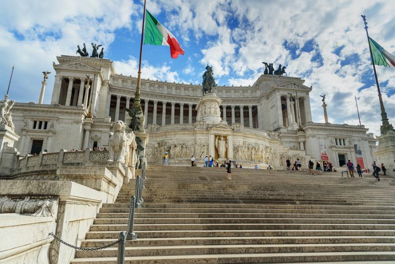 Vittoriano monument in Rome