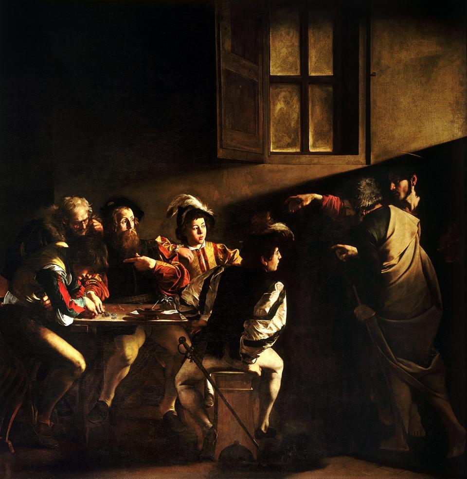 Caravaggio art in Italy