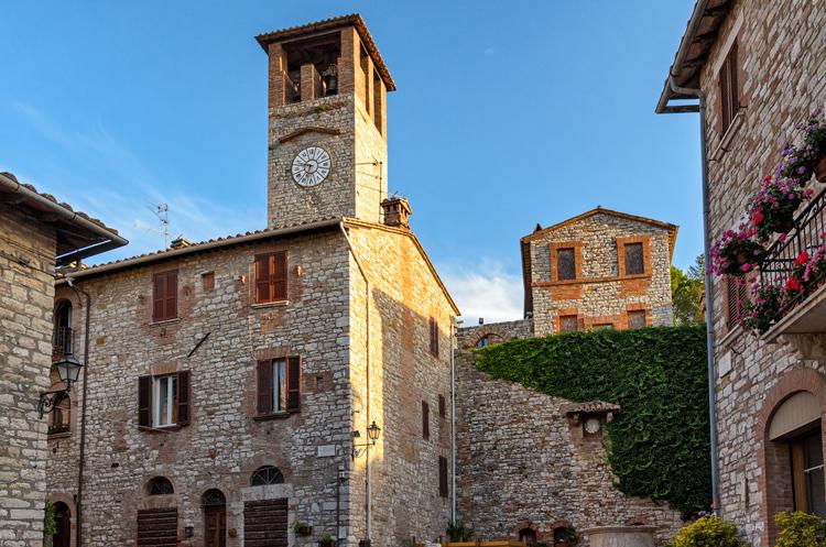 hill towns Umbria