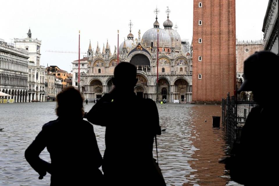 high tide in Venice